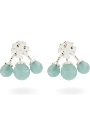 Tory Burch Kira post-back resin earrings