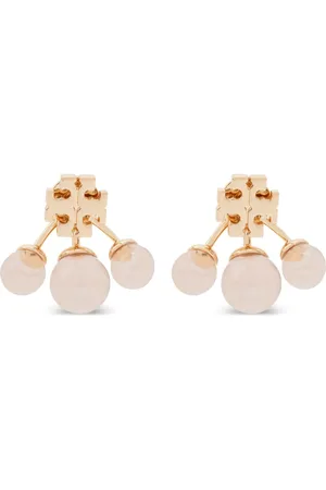 Tory Burch Kira post-back resin earrings