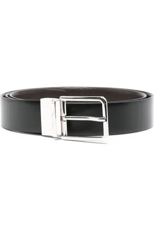 santoni Reversible leather belt