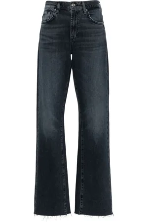 7 for all Mankind Tess high-rise straight jeans