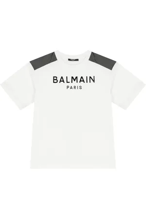 Balmain Logo-print cotton T-shirt