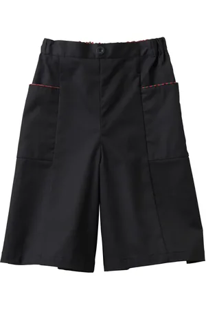 Familiar Piped-trim wide-leg trousers