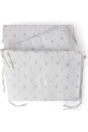 Tartine Et Chocolat Bunny-print cotton bed bumper