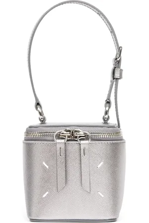 Maison Margiela Micro Cube leather tote bag