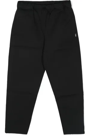 Msgm Drawstring-waist tapered trousers