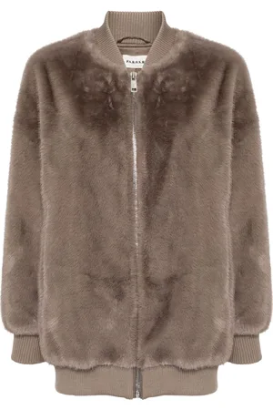 P.A.R.O.S.H. Faux-fur bomber jacket