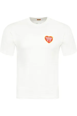 HUMAN MADE Heart-print cotton T-shirt
