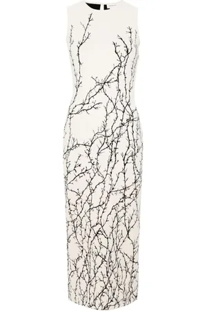 Alexander McQueen Thorn Branches midi dres