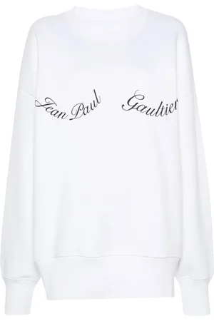 Jean Paul Gaultier Logo-appliqu?? cotton sweatshirt