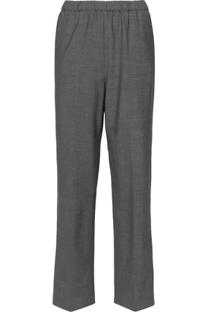 Fabiana Filippi Beaded-trim straight trousers