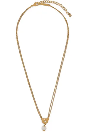 Salvatore Ferragamo Pearl-embellished necklace