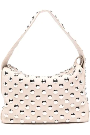 Khaite Elena studded shoulder bag