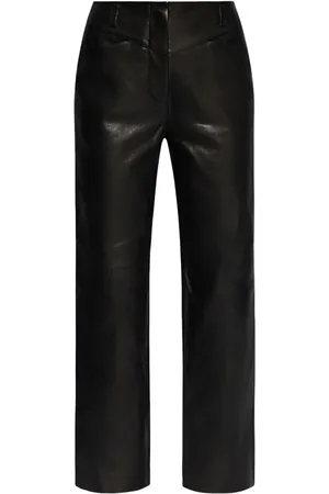 IRO High-waisted leather trousers