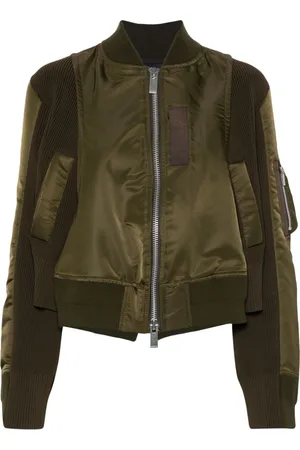 SACAI Panelled bomber jacker