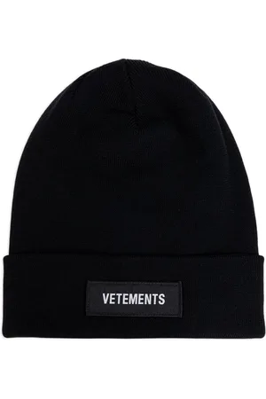 Vetements Logo wool beanie hat