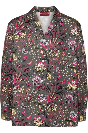 Gucci Punk Floral-print cotton shirt