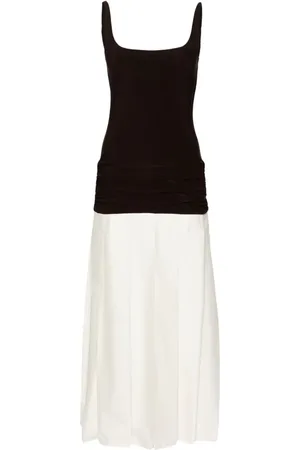 SIEDRES Liena pleated maxi dress