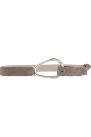 Brunello Cucinelli Velvet suede belt
