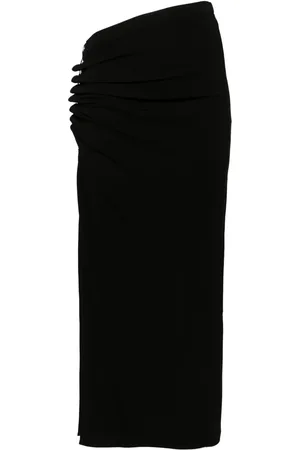 Paco rabanne Ruched midi skirt