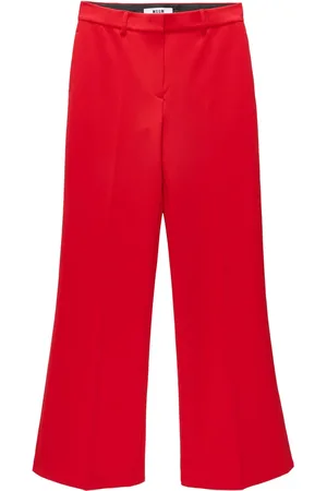 Msgm High-waist tailored trousers