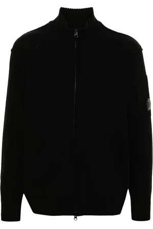 C.P. Company Lens-detailed zipped cardigan