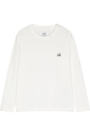 C.P. Company Logo-embroidered cotton T-shirt