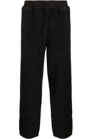 STUSSY Cotton-fleece track pants