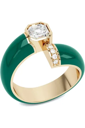 LOEV 18kt recycled yellow gold Toi Et Moi diamond ring