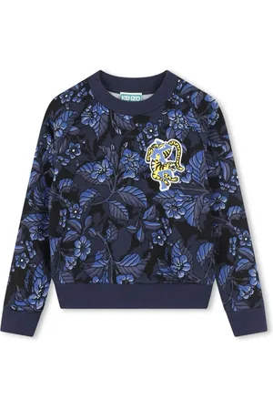 Kenzo Floral-print cotton sweatshirt