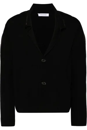 Kiko Kostadinov Ugo single-breasted knitted blazer