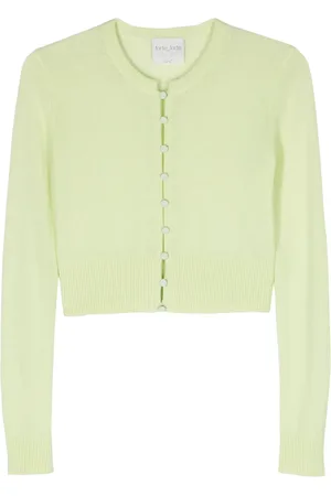 FORTE FORTE Round-neck cropped cardigan