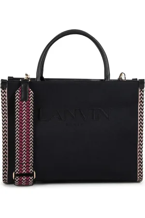 Lanvin Chevron-trim two-way bag