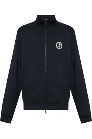 Giorgio Armani Logo-embroidered jacket