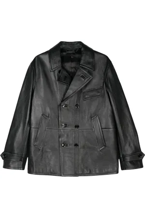 Tom Ford Double-breasted leather jacket