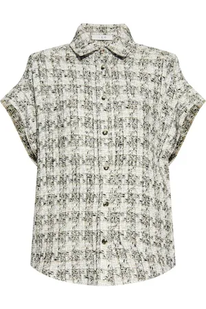 IRO Tweed cotton blouse