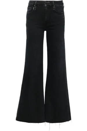 Mother The Roller Fray mid-rise bootcut jeans