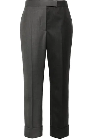 Thom Browne Tapered-leg wool trousers