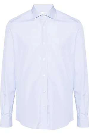 MAZZARELLI Striped cotton shirt