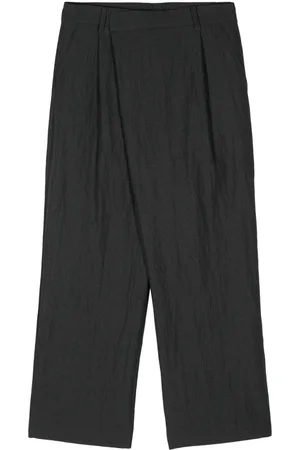 JUUN.J Pleat-detailing tapered trousers