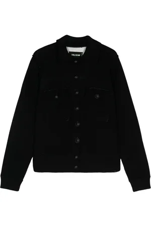 Zadig & Voltaire Buttoned fine-ribbed cardigan