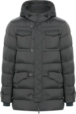 HERNO Hooded puffer coat