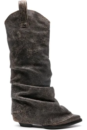 R13 Mid Cowboy leather boots