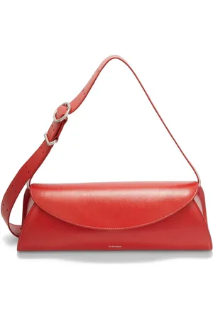 Jil Sander Small Cannolo leather shoulder bag
