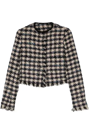 FORTE FORTE Cropped tweed jacket