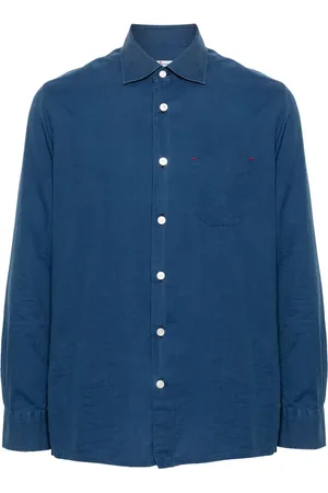 Kiton Twill cotton shirt