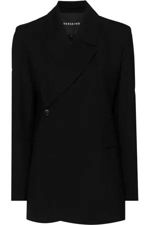 Herskind Double-breasted pinstripe blazer
