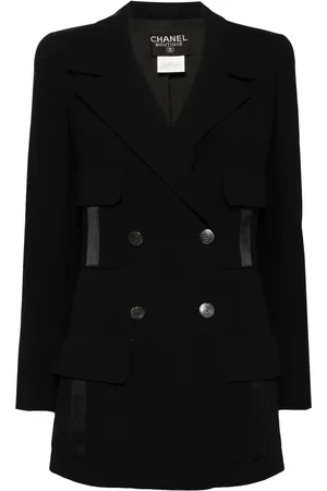 CHANEL 1997 double-breasted wool blazer