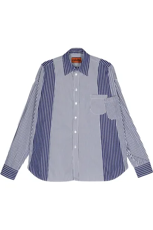 Colville Frankenstein striped cotton shirt