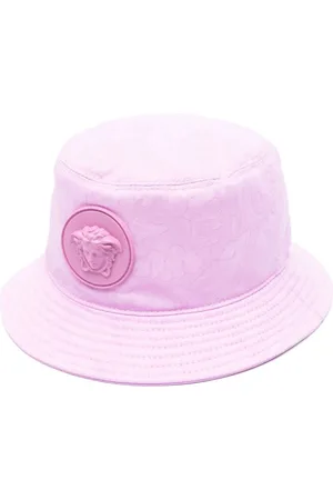 VERSACE Floral-jacquard bucket hat
