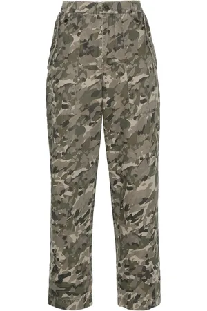 Zadig & Voltaire Camouflage-print cotton trousers